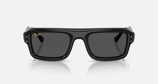 RB4954 Flacko Puffer by A$AP Rocky Transparent Blue w/ Dark Grey Lens