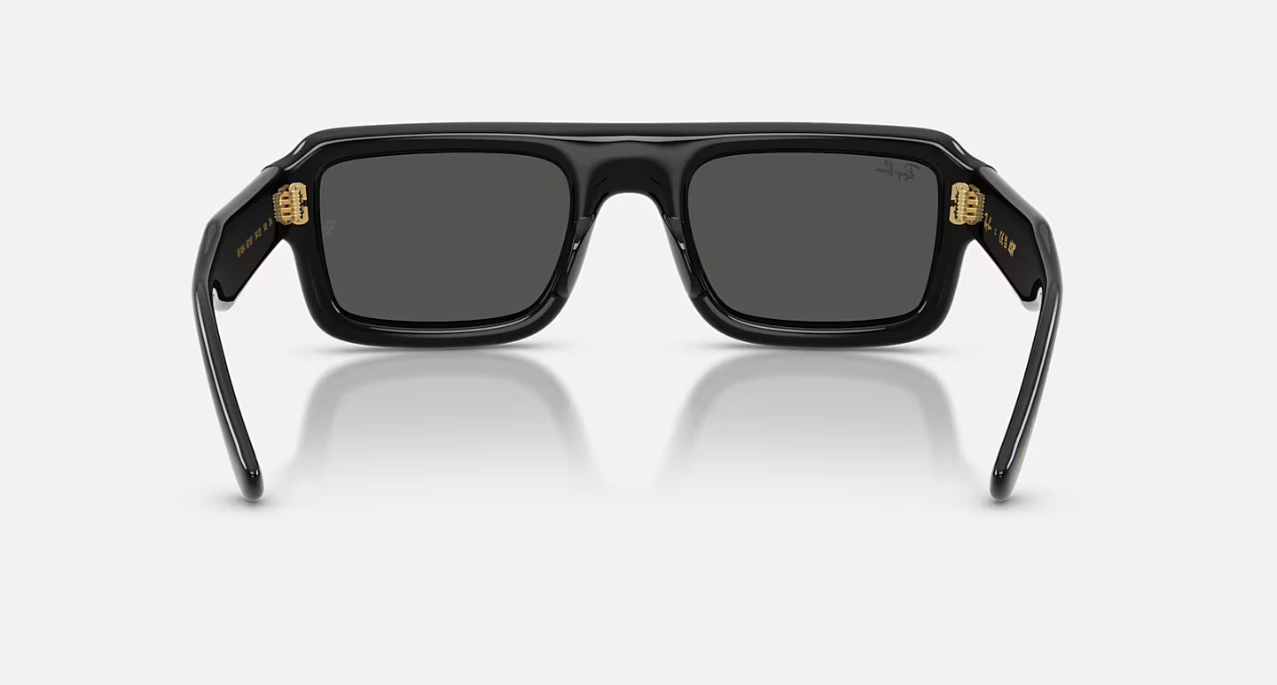 RB4954 Flacko Puffer by A$AP Rocky Transparent Blue w/ Dark Grey Lens