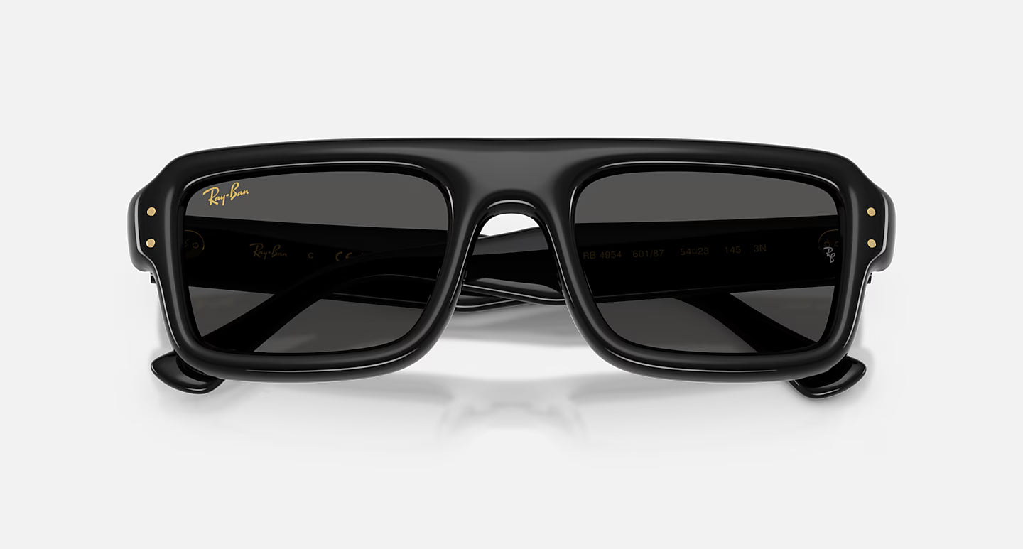 RB4954 Flacko Puffer by A$AP Rocky Transparent Blue w/ Dark Grey Lens