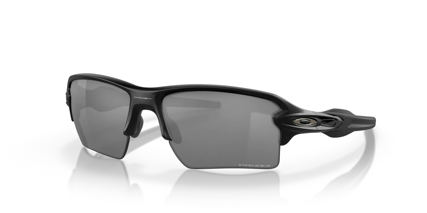 Flak 2.0 XL Matte Black w/ Prizm Black Polarized