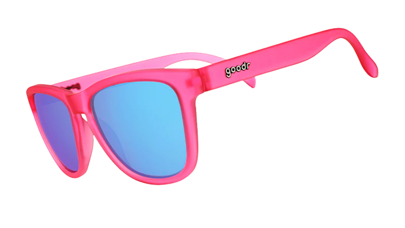 goodr OG Flamingos on a Booze Cruise Sunglasses - Pink