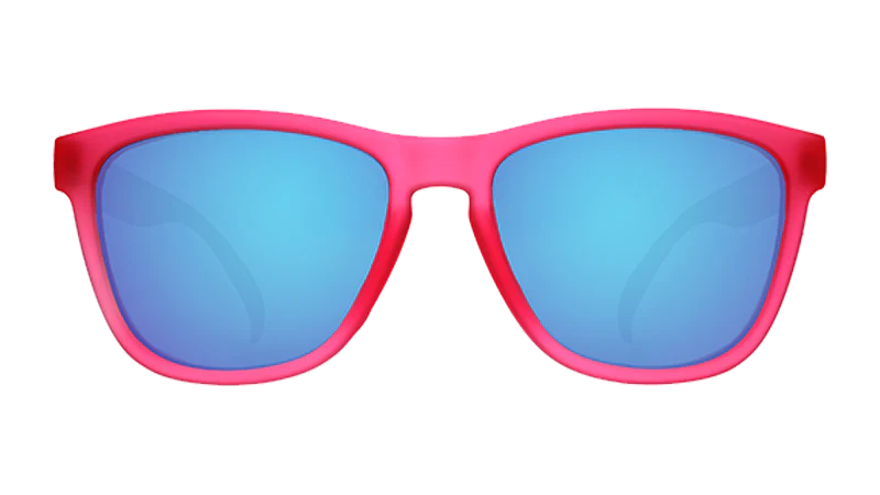 goodr OG Flamingos on a Booze Cruise Sunglasses - Pink