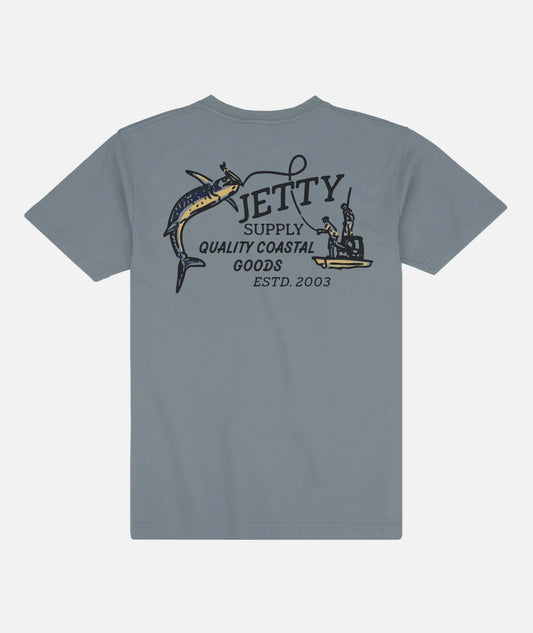 Flats Tee - Fog
