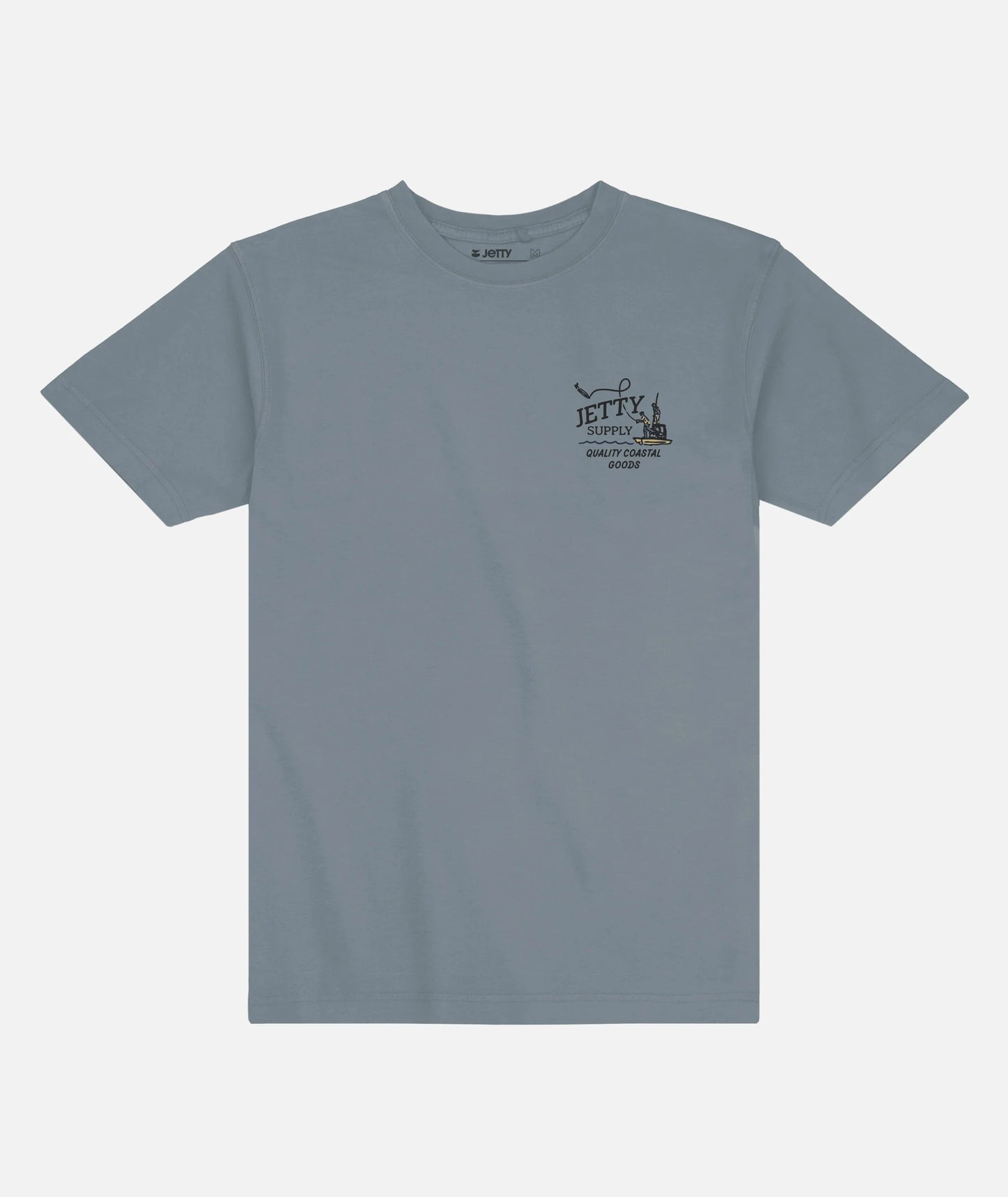 Flats Tee - Fog