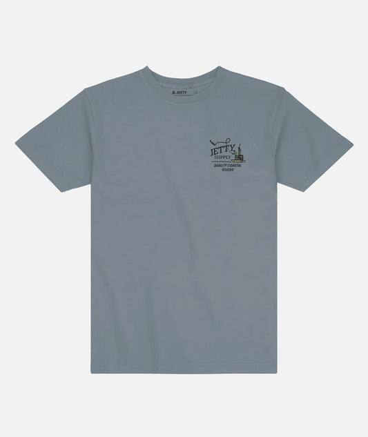 Flats Tee - Fog