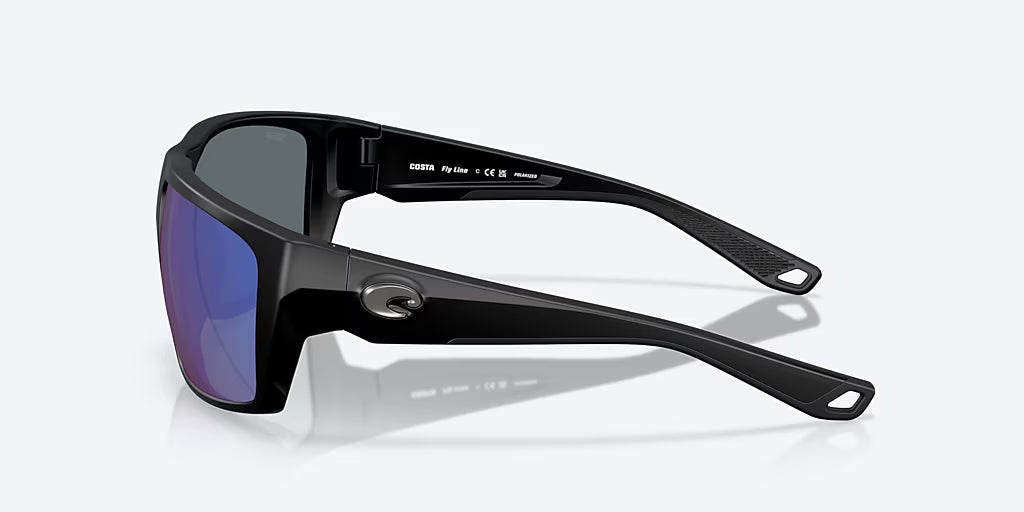 Fly Line Matte Black w/ Blue Mirror 580P