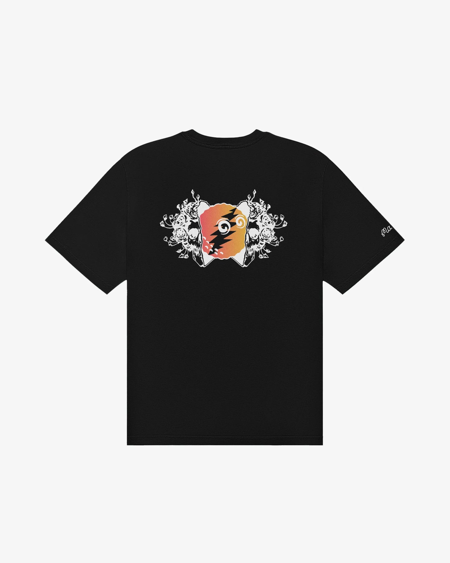 Malbon x  Grateful Dead Bermuda Foundtion SS Short Sleeve Pocket Tee - Black