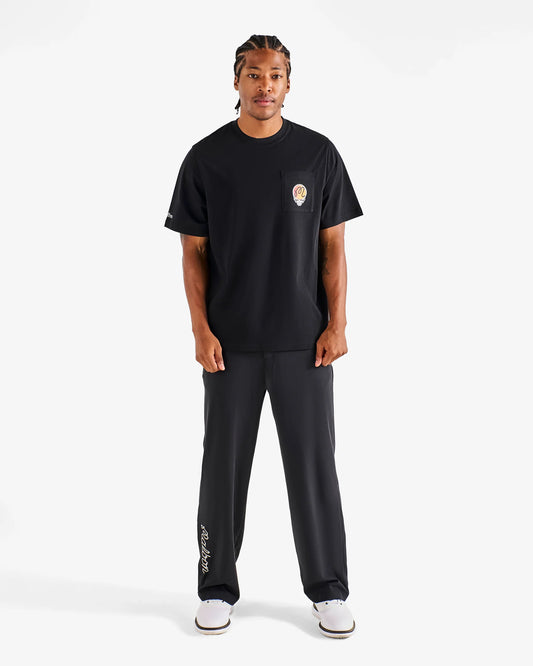 Malbon x  Grateful Dead Bermuda Foundtion SS Short Sleeve Pocket Tee - Black