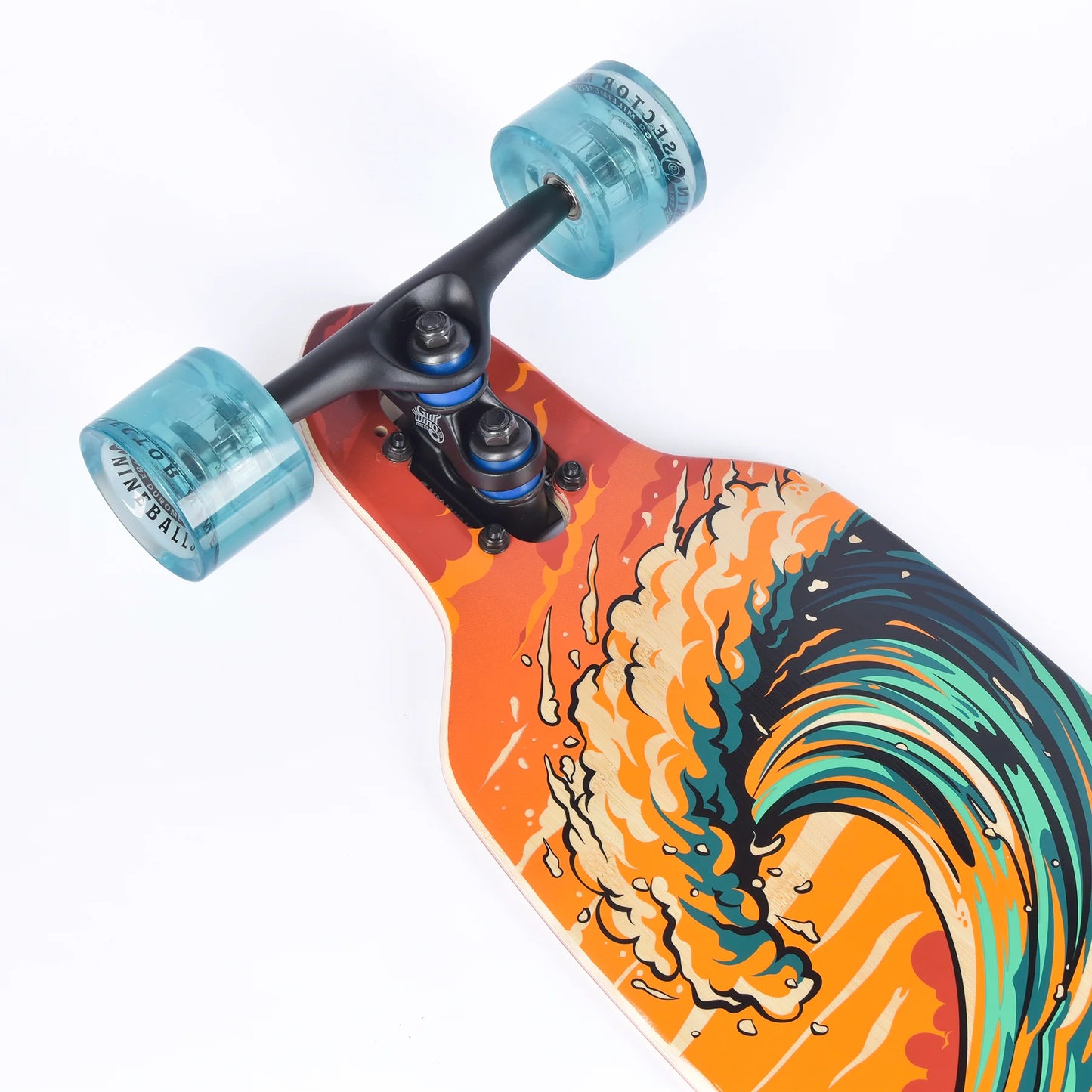 Flipside Fractal Complete Drop Thru Longboard