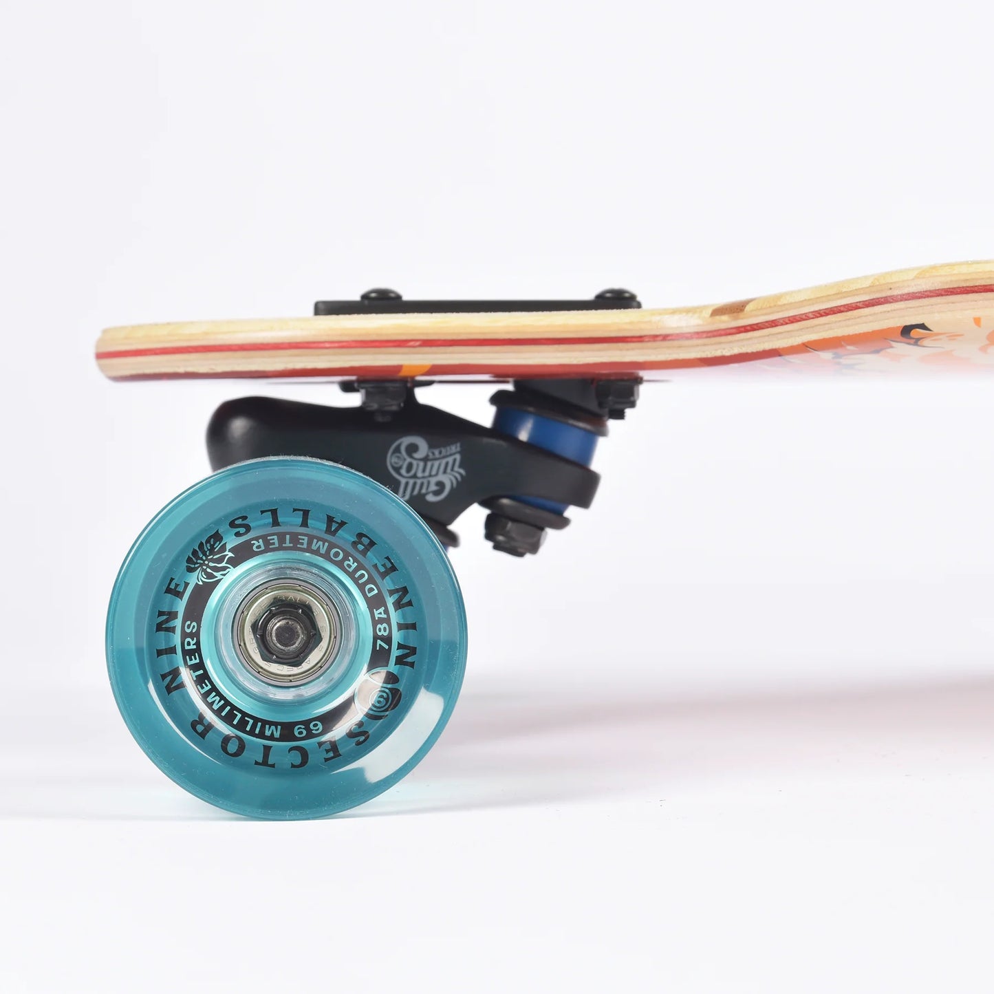 Flipside Fractal Complete Drop Thru Longboard
