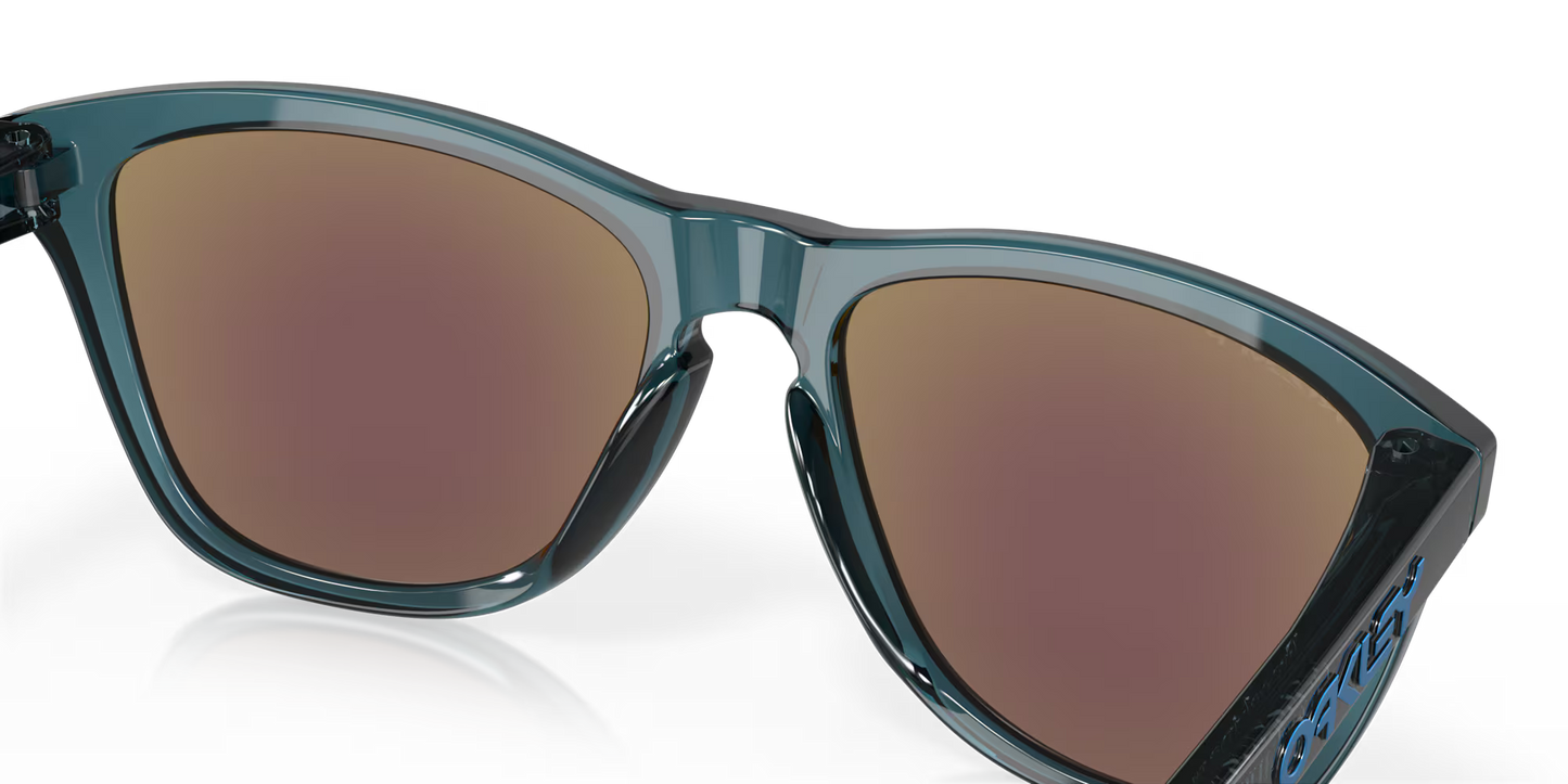 Frogskins Crystal Black w/ Prizm Sapphire Iridium Polarized