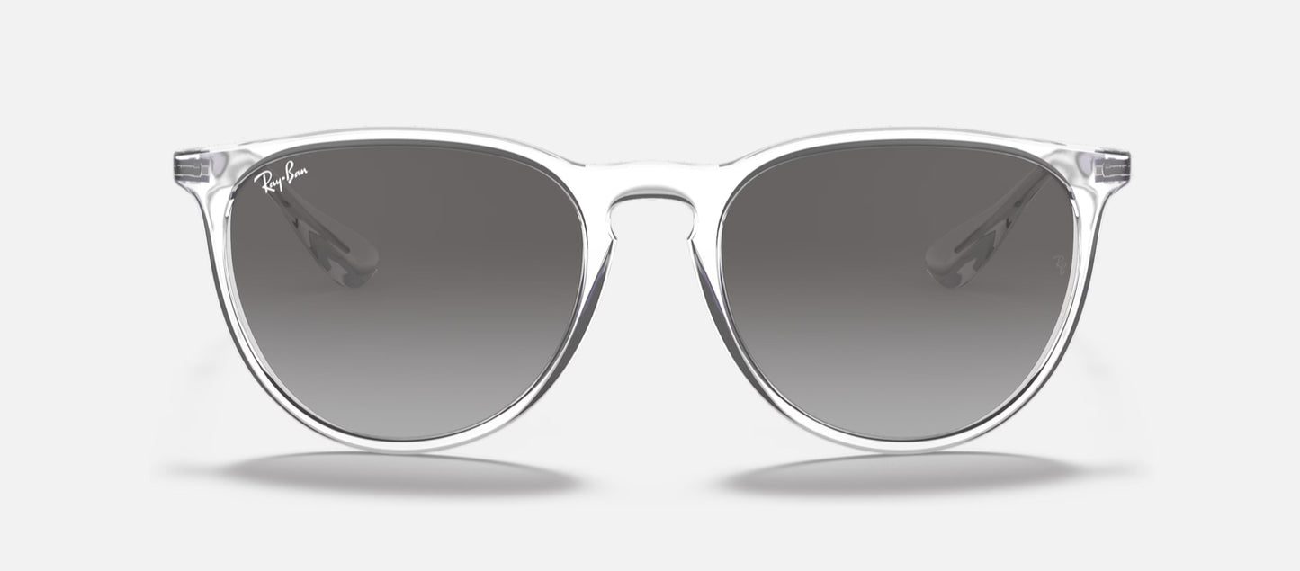 Ray-Ban Erika Transparent w/ Light Grey Gradient Dark Grey