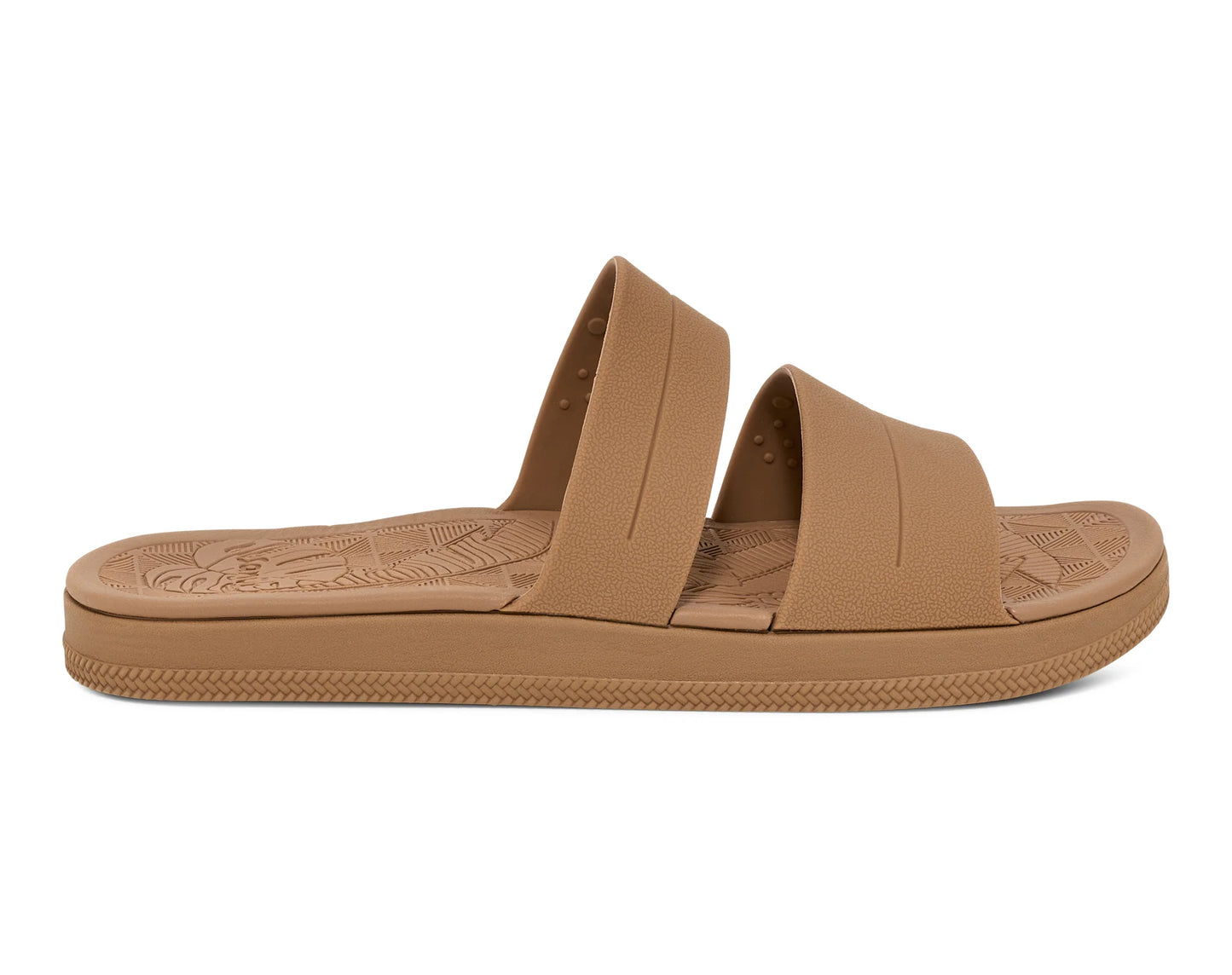 Women's Funshine 2 Strap Slide Sandal - Tan