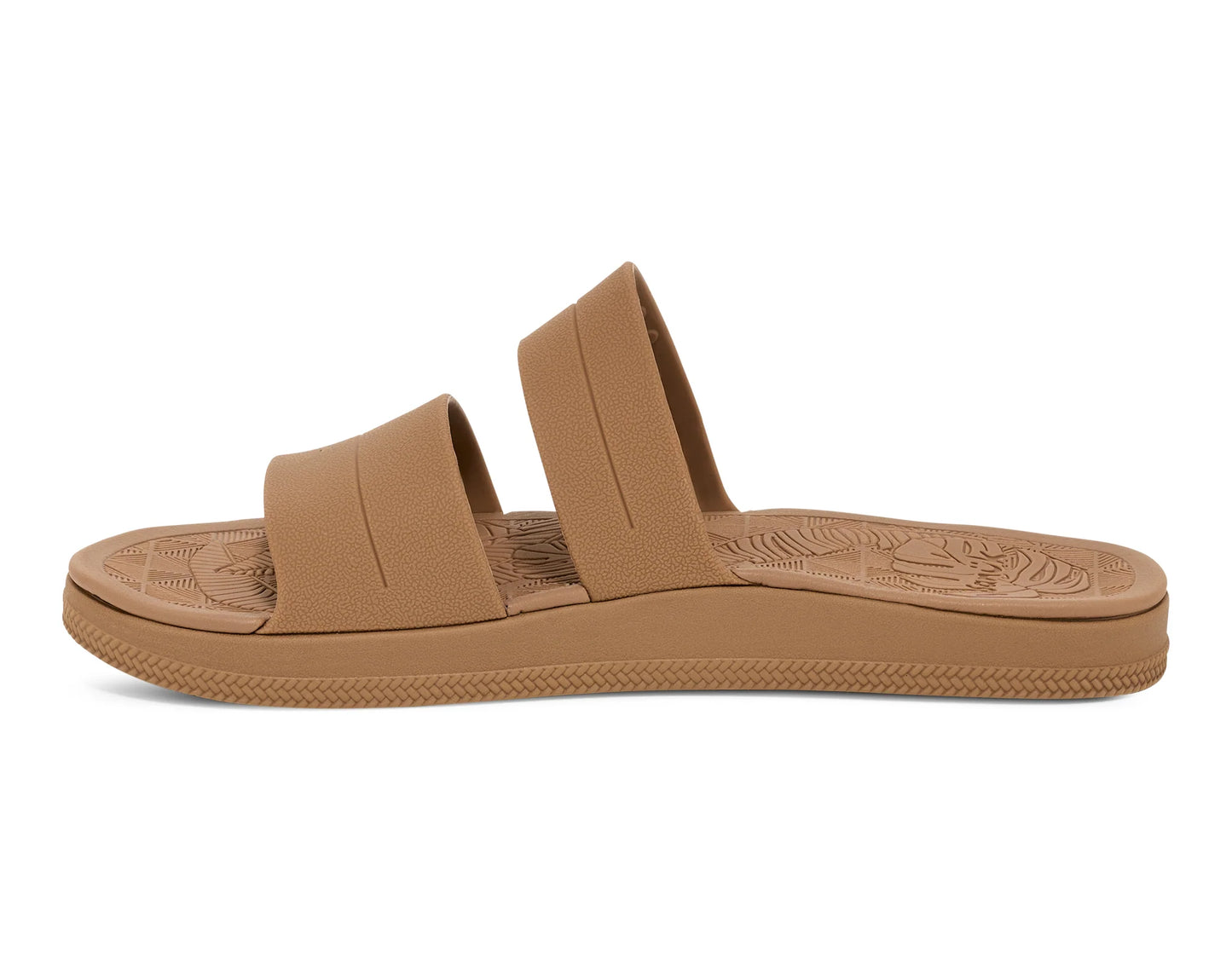 Women's Funshine 2 Strap Slide Sandal - Tan