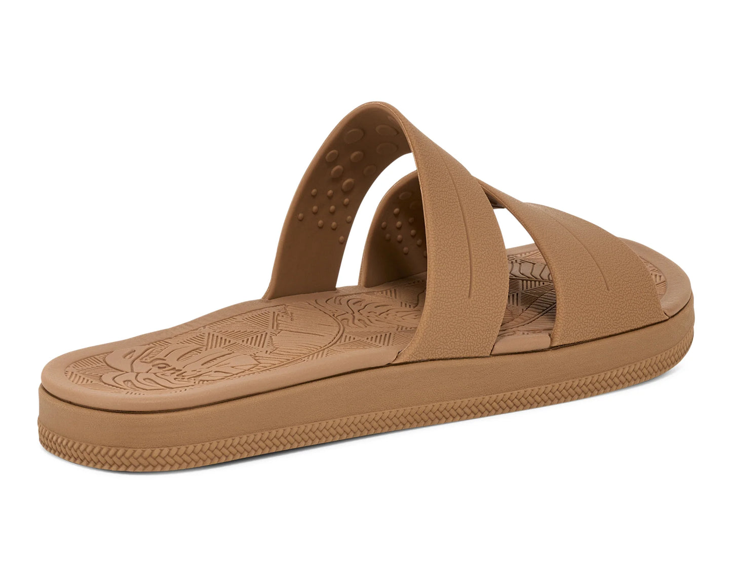 Women's Funshine 2 Strap Slide Sandal - Tan