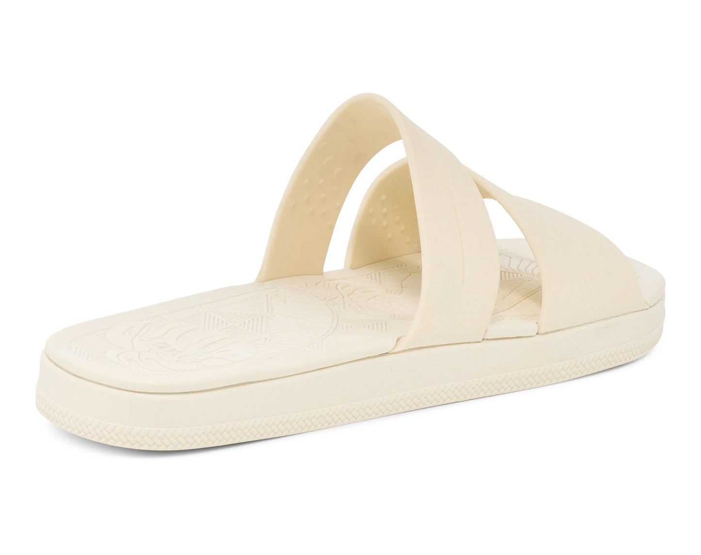 Women's Funshine 2 Strap Slide Sandal - White
