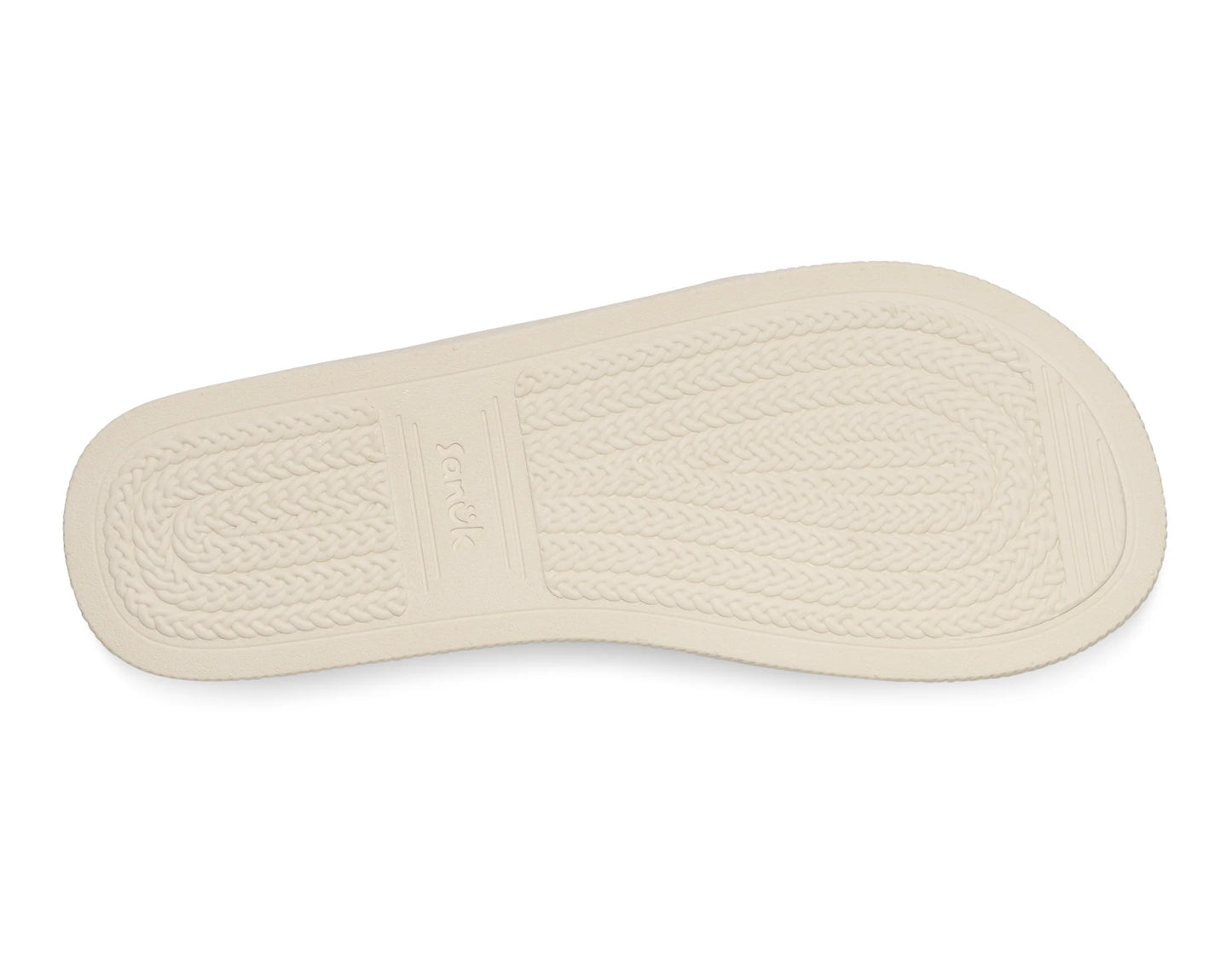 Women's Funshine 2 Strap Slide Sandal - White