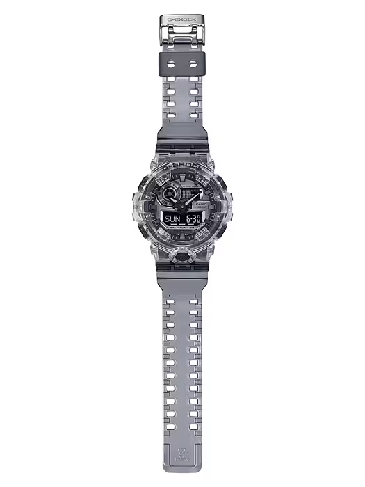 G-Shock GA700SK-1A Analog Digital Gray Black and Clear Men's Watch