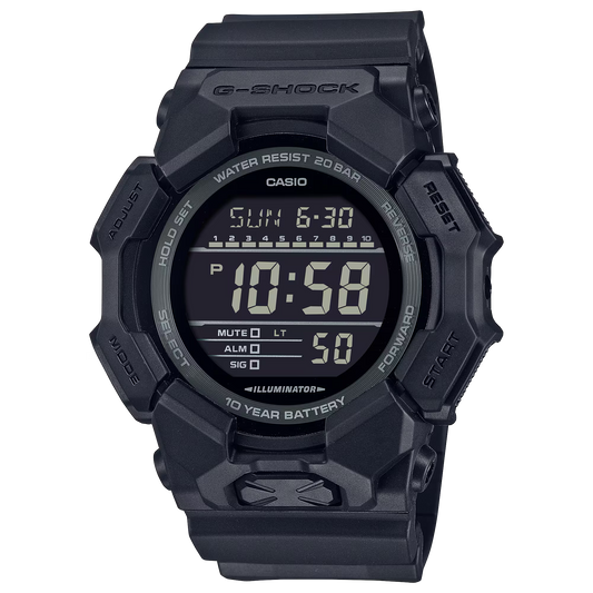 G-Shock GD010-1A1 Black Digital Watch