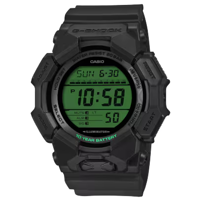 G-Shock GD010BEG-1 Series Digital Watch - Black