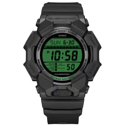 G-Shock GD010BEG-1 Series Digital Watch - Black