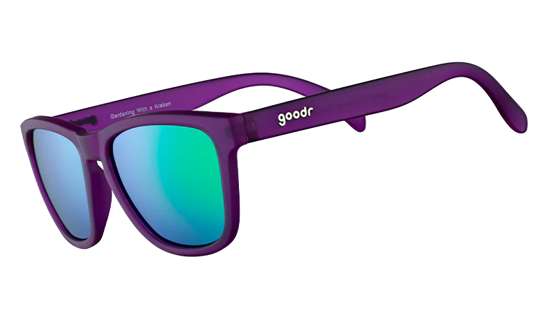 goodr OG Gardening with a Kraken Sunglasses - Purple