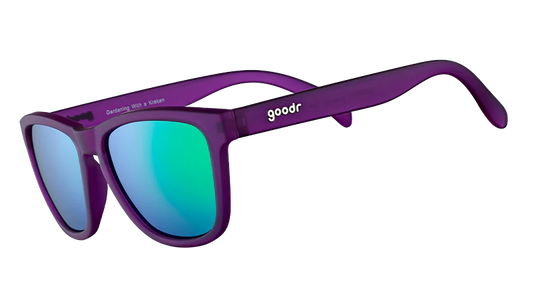 goodr OG Gardening with a Kraken Sunglasses - Purple