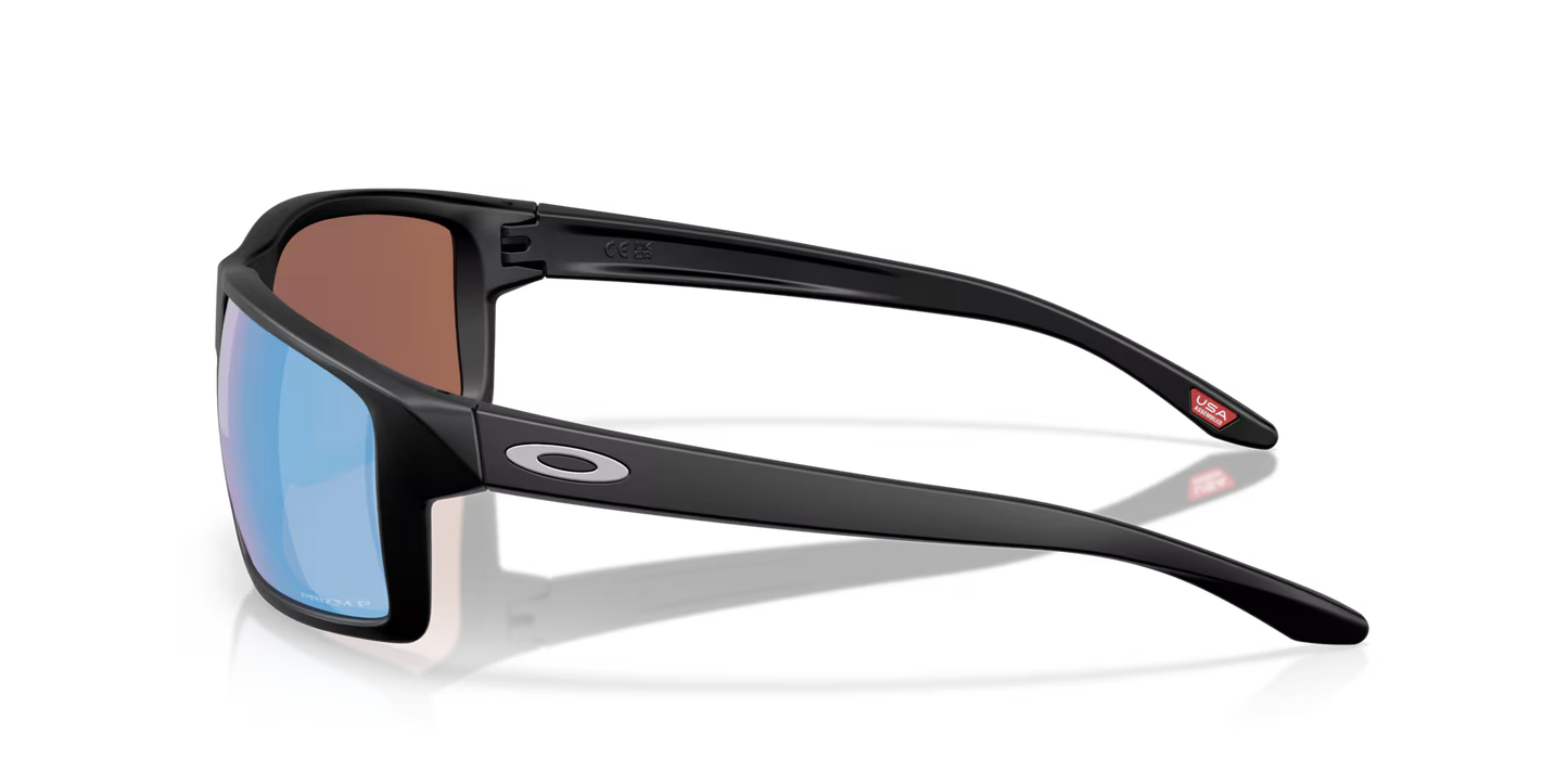Gibston XL Matte Black w/ Prizm Deep Water Polarized