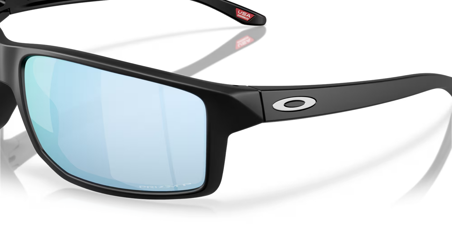 Gibston XL Matte Black w/ Prizm Deep Water Polarized
