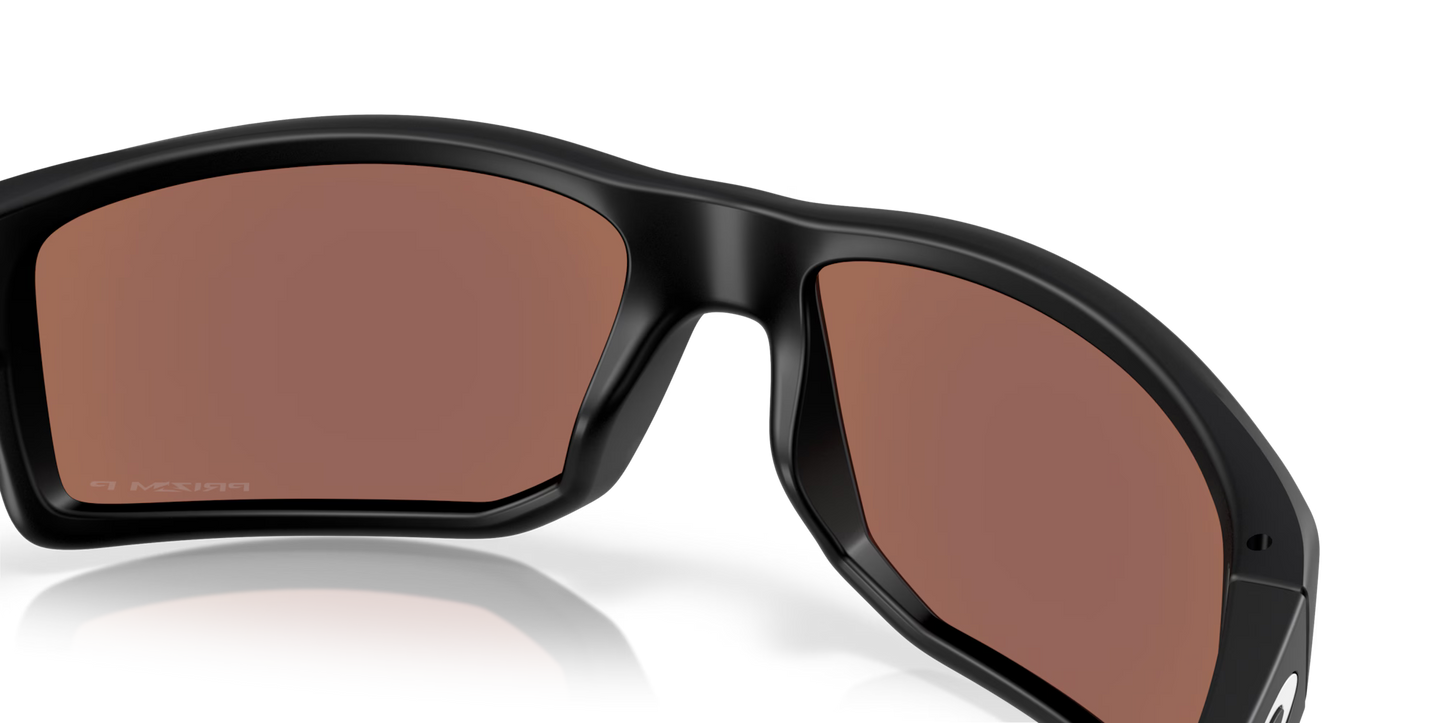 Gibston XL Matte Black w/ Prizm Deep Water Polarized