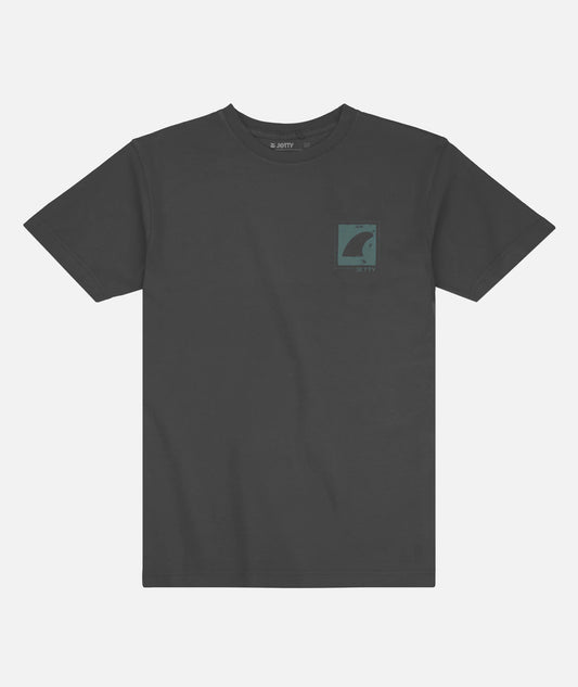 Jelly Glitch Tee - Pirate Black