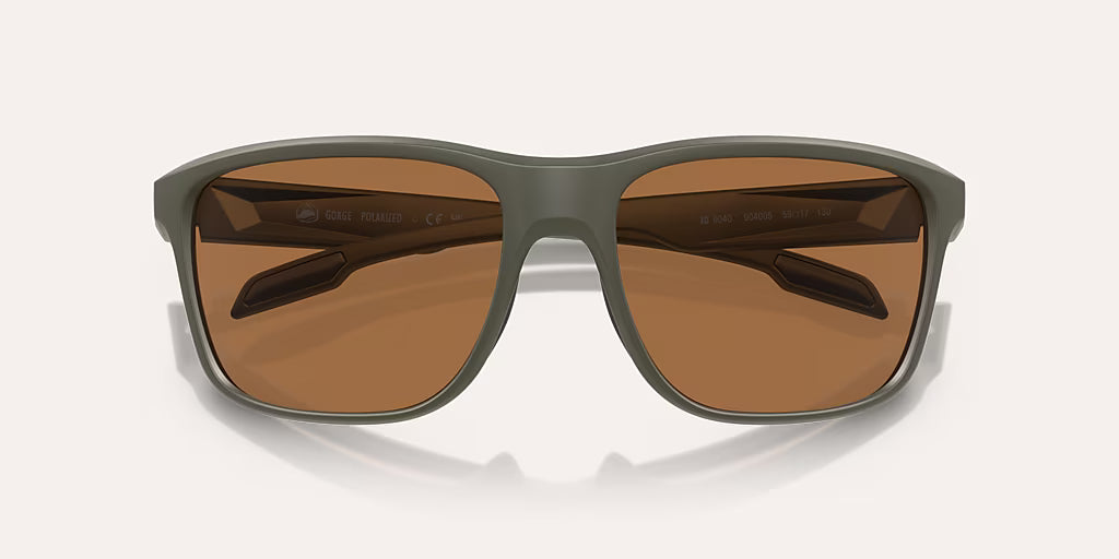 Gorge Matte Olive w/ Brown Polarized
