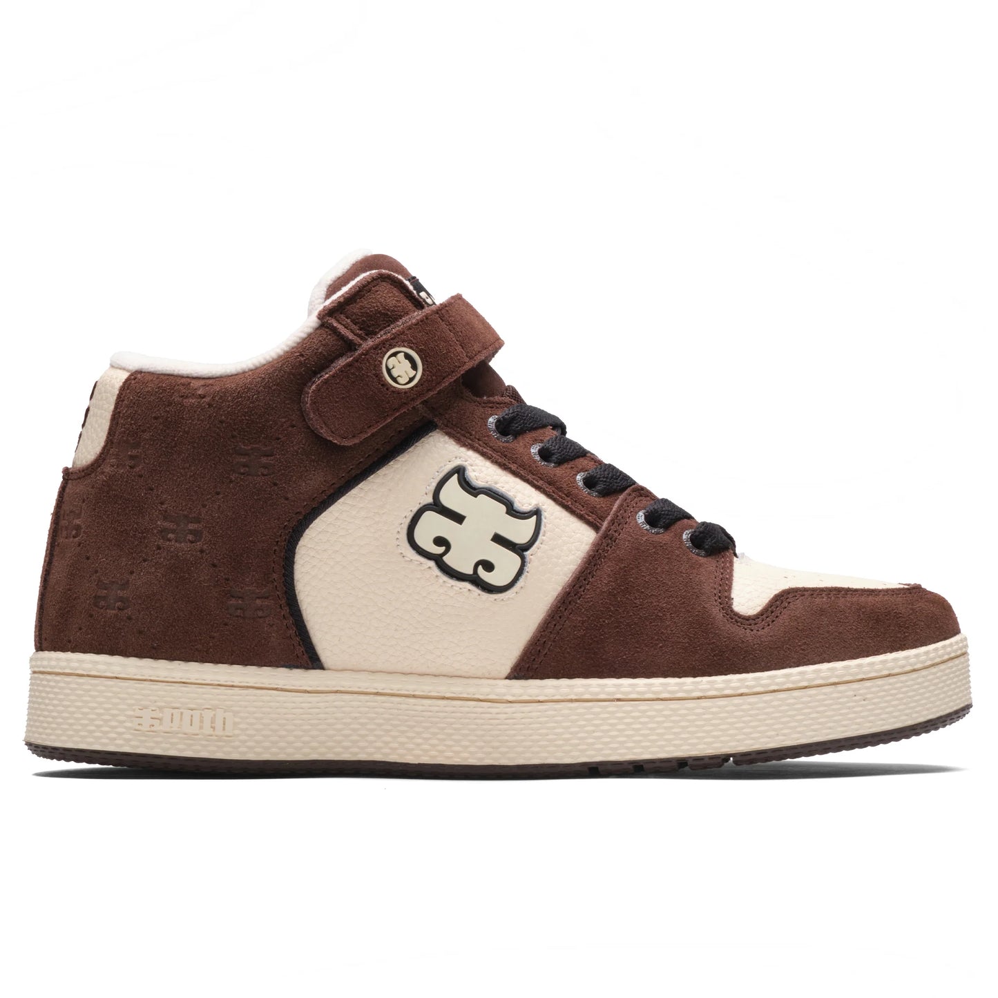 Ipath Grasshopper - Embossed Brown Suede w/ Pebble Leather