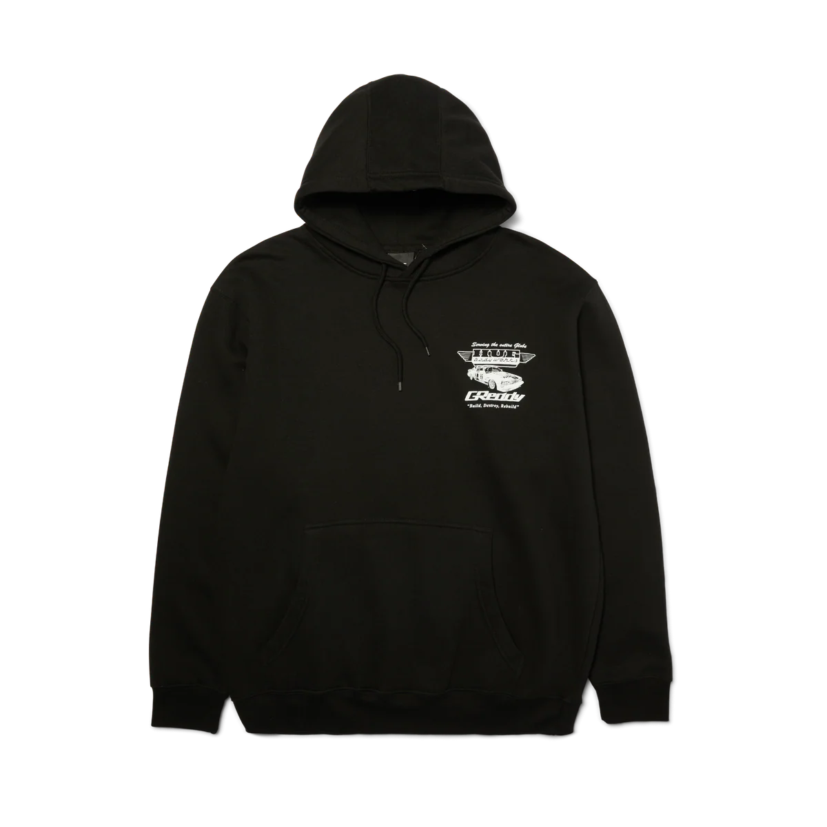 HUF x GReddy Body Works P/O Hoodie - Black