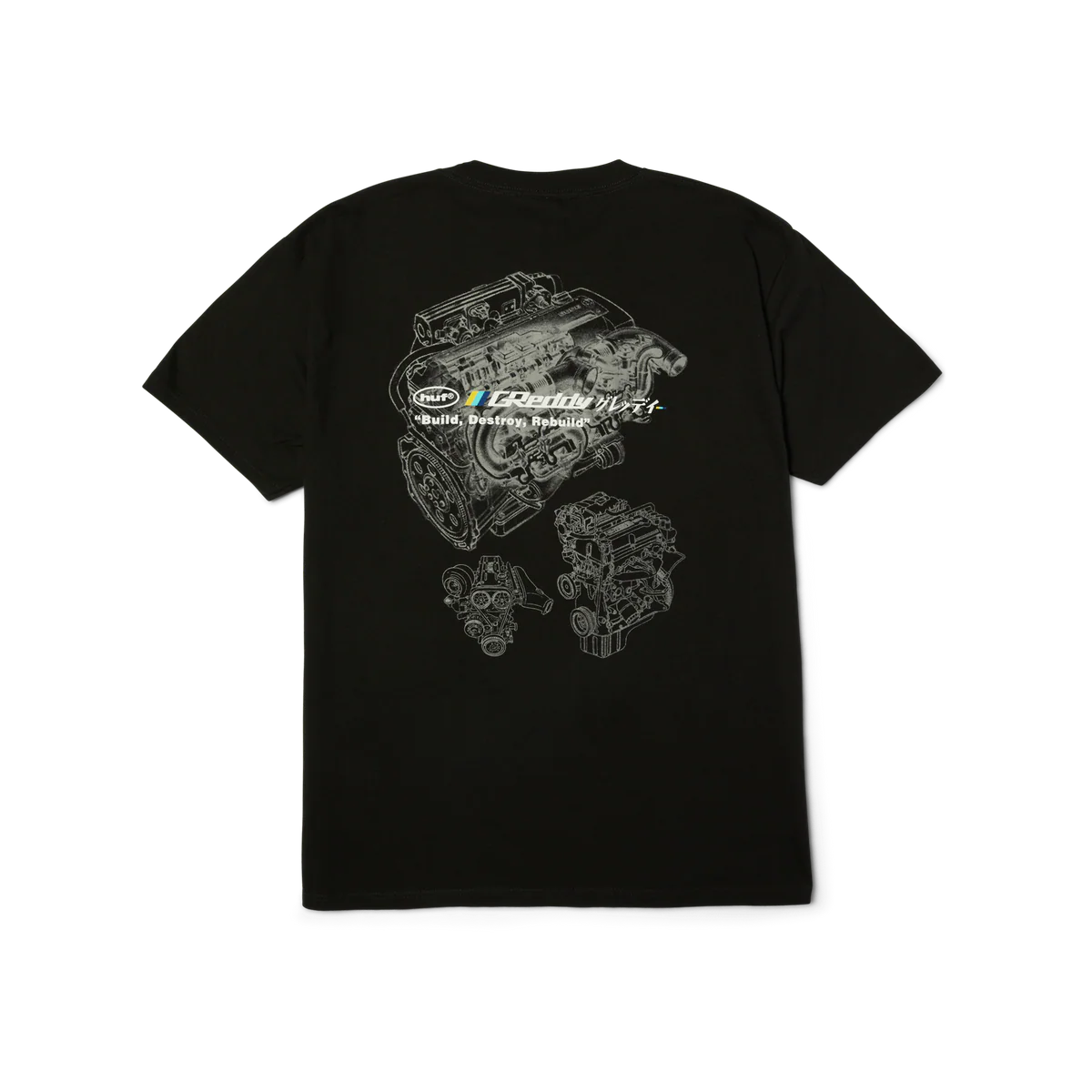 HUF x GReddy Motors S/S Tee - Black