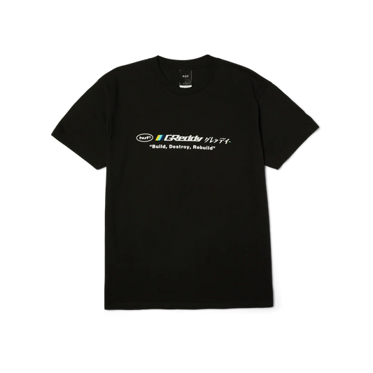 HUF x GReddy Motors S/S Tee - Black
