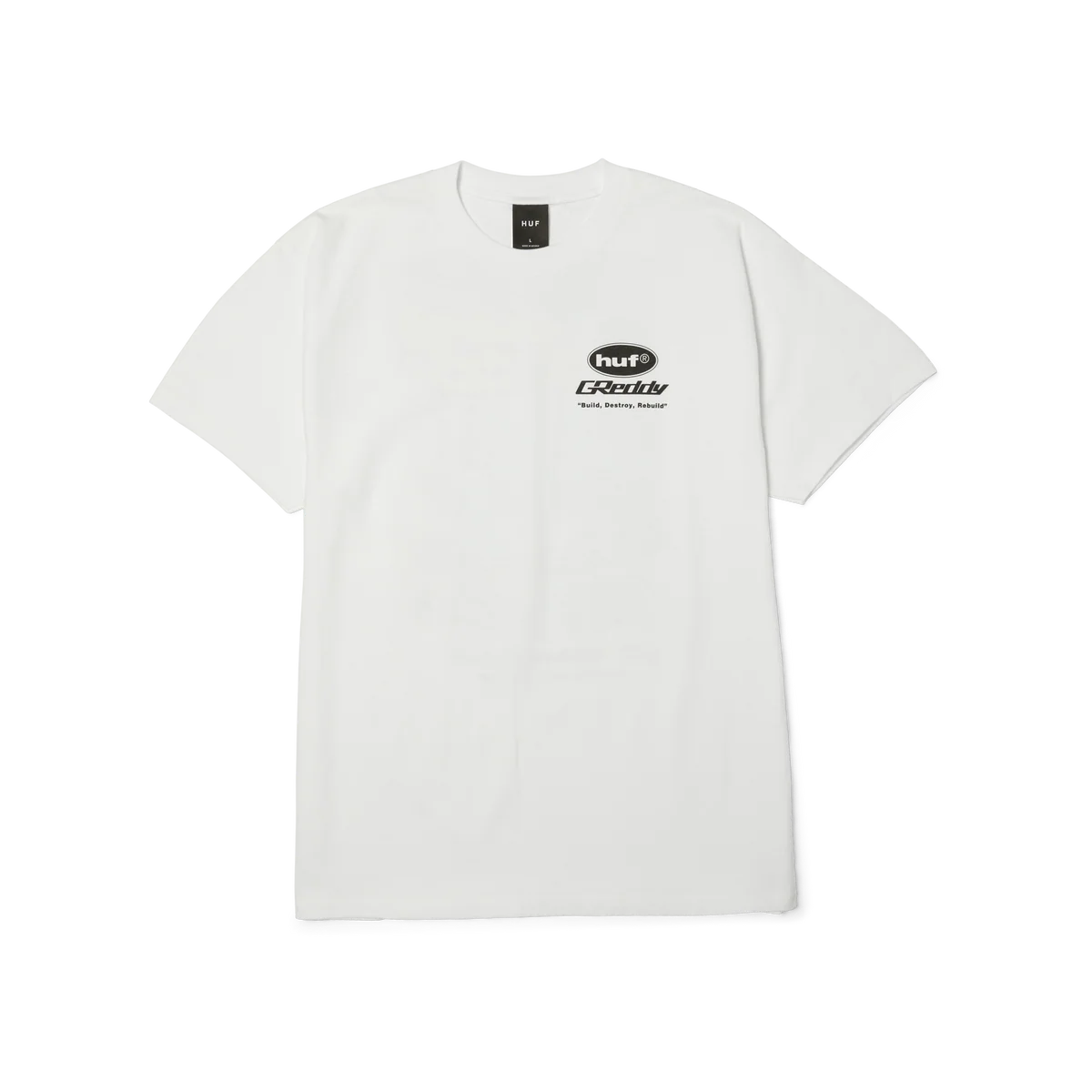 HUF x GReddy Parts S/S Tee - White