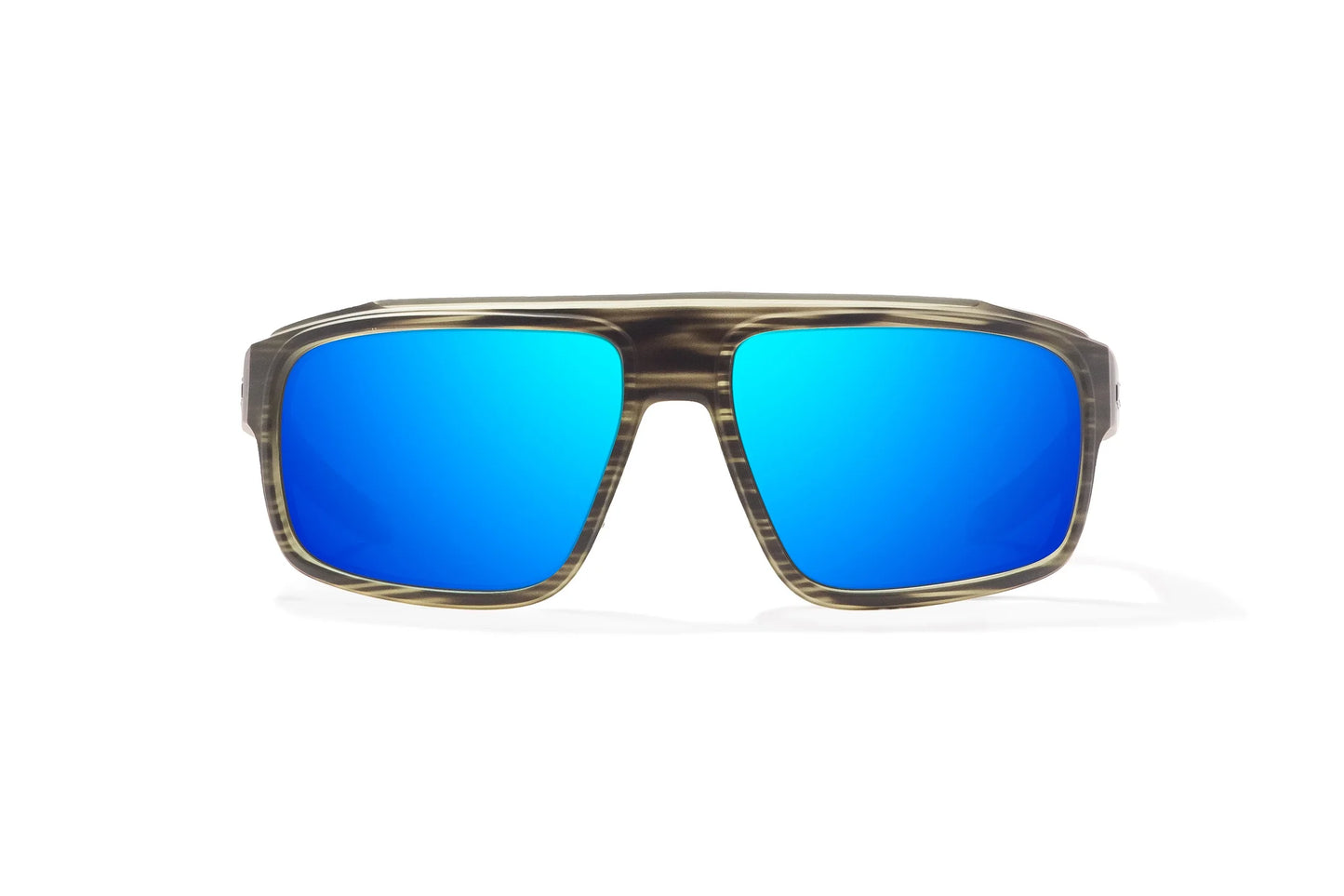 Greenland Gray Grass Matte / Blue Mirror Glass