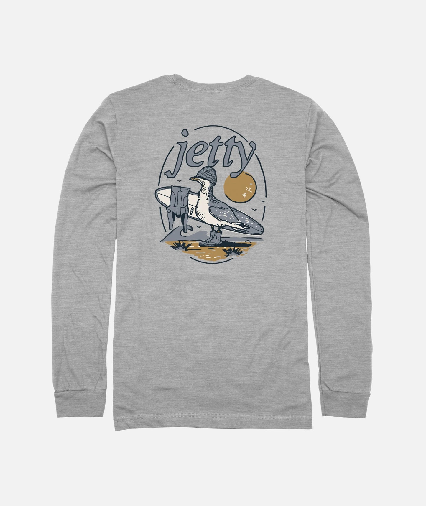 Gull Long Sleeve - Athletic Heather Grey