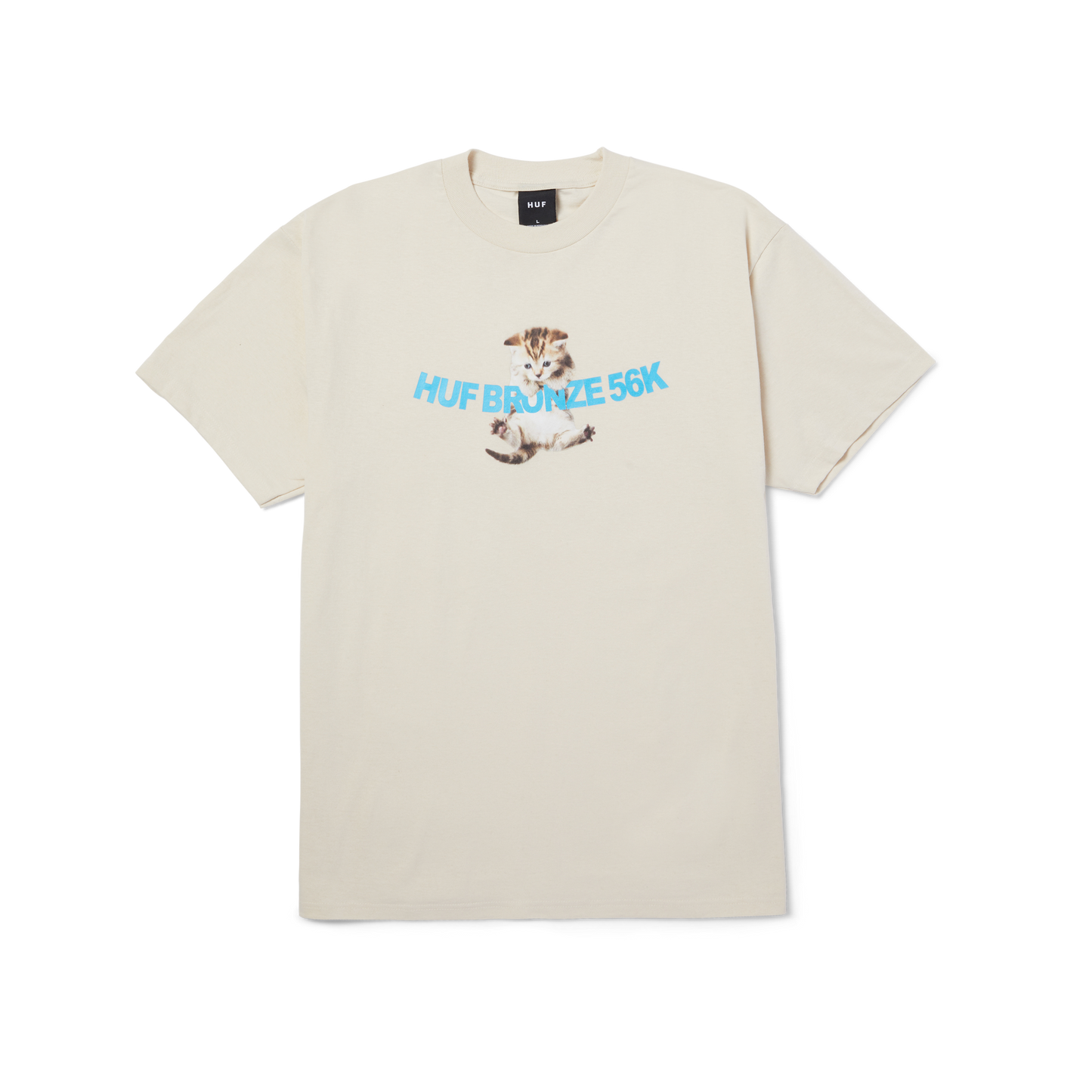 HUF x Bronze Hang in There Tee - Natural