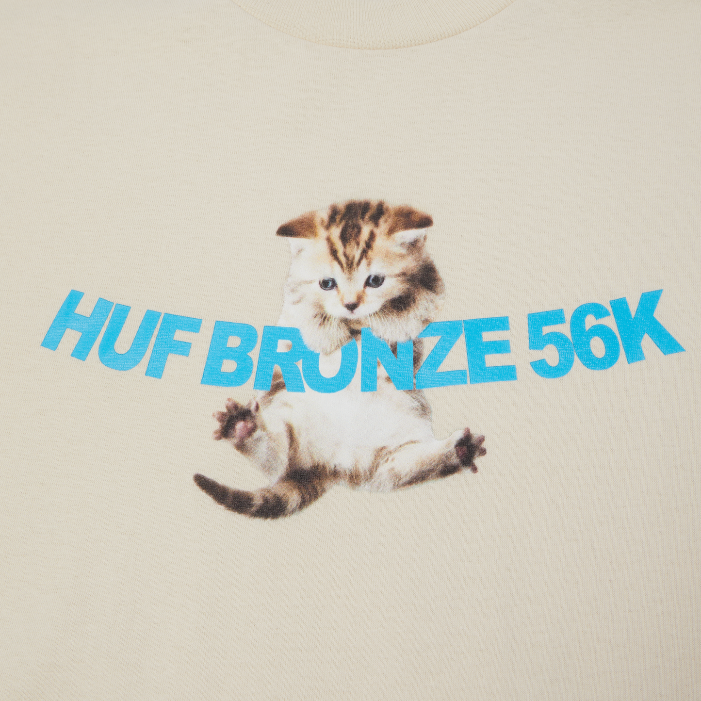 HUF x Bronze Hang in There Tee - Natural