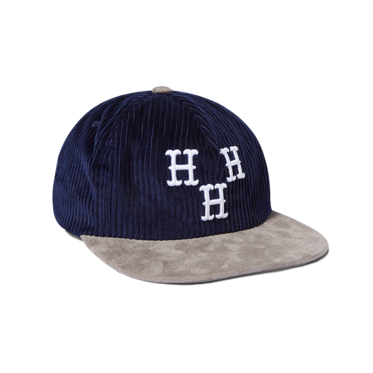 HUF Hat Trick Snapback Hat - Navy