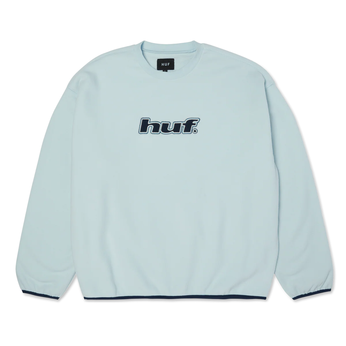 HUF H Dot Polar Fleece Crewneck - Sky