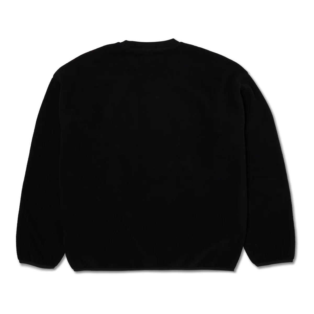 HUF H Dot Polar Fleece Crewneck - Black