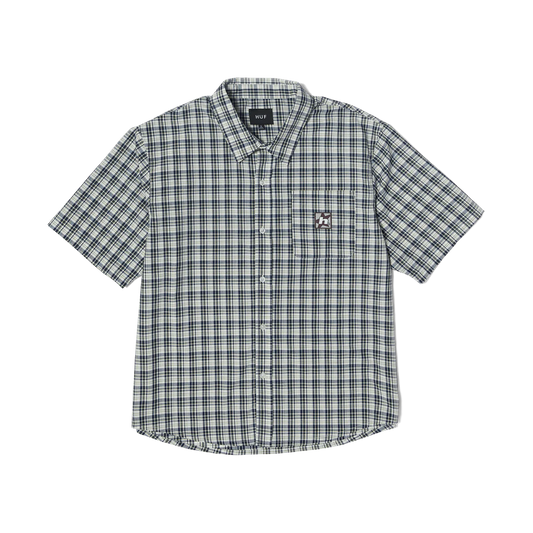 HUF H Star Plaid S/S Shirt - Linen