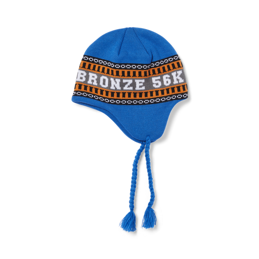 HUF X Bronze Flap Beanie - Blue