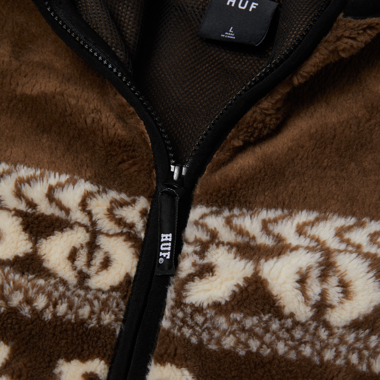 HUF x Bronze High Pile Fleece - Brown