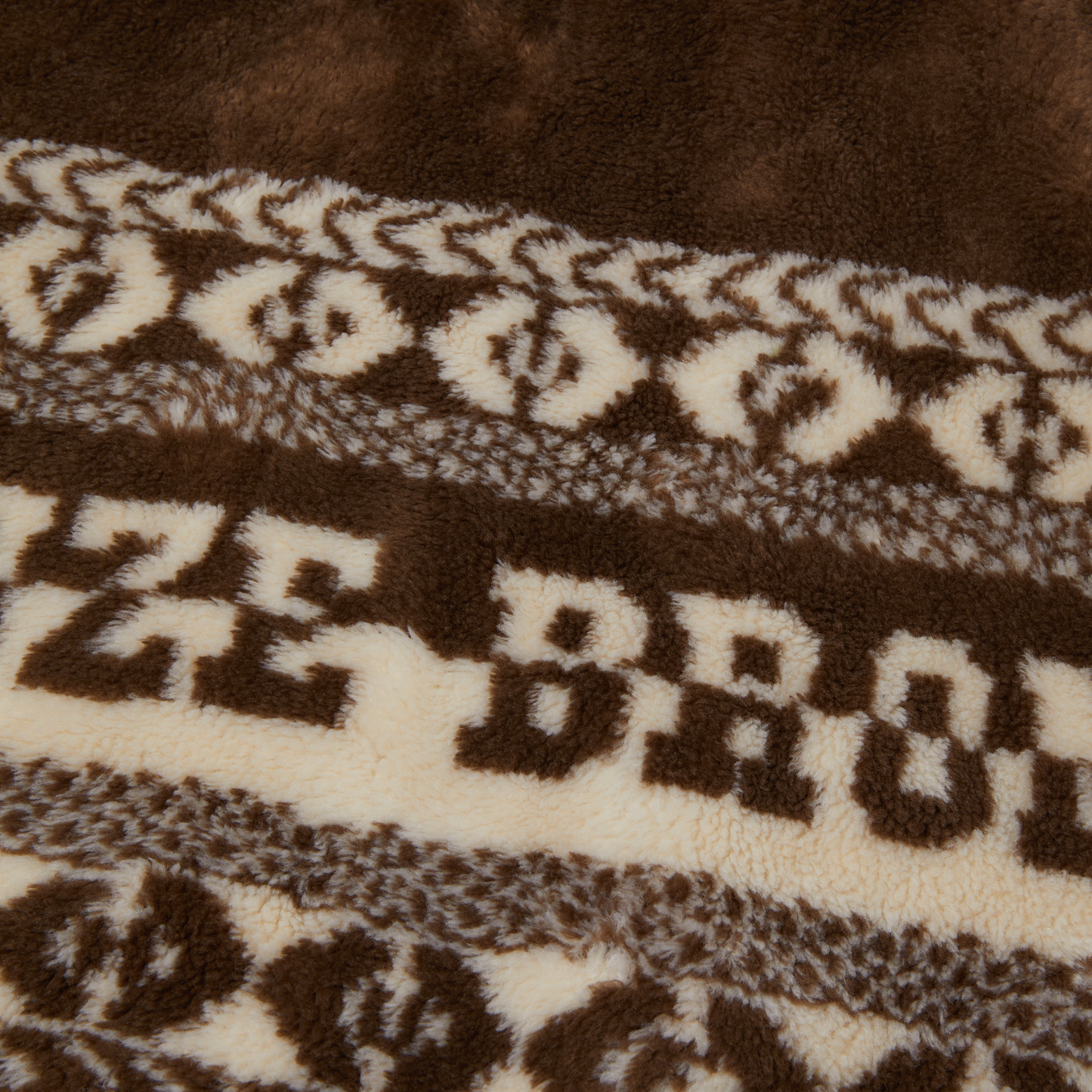 HUF x Bronze High Pile Fleece - Brown