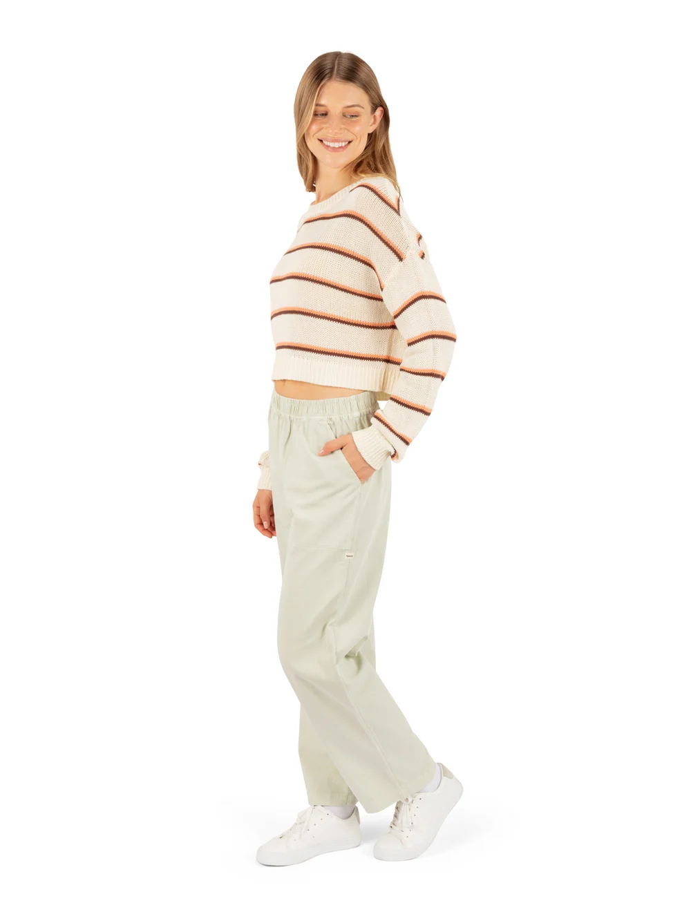 Hurley Women's Delta Long Sleeve - Cream