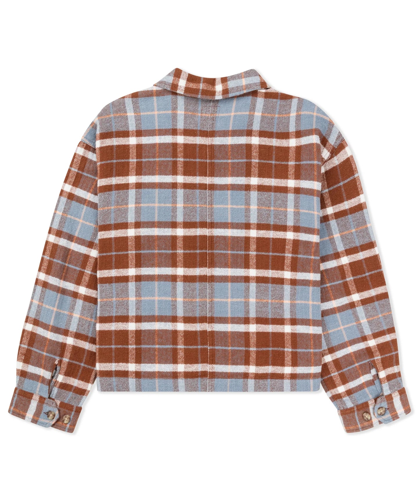 Hurley Women's Roam Boxy Flannel - Sailing